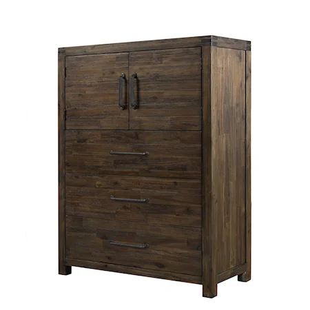 Man's Chest with Three Drawers and Two Doors